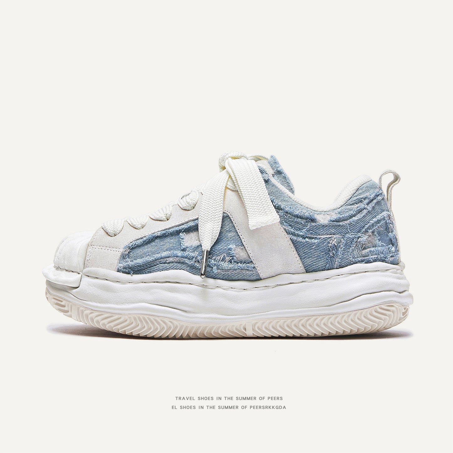 Women's & Men's Destroy Aesthetic Dissolution Retro Distressed Youth Men's Shoes