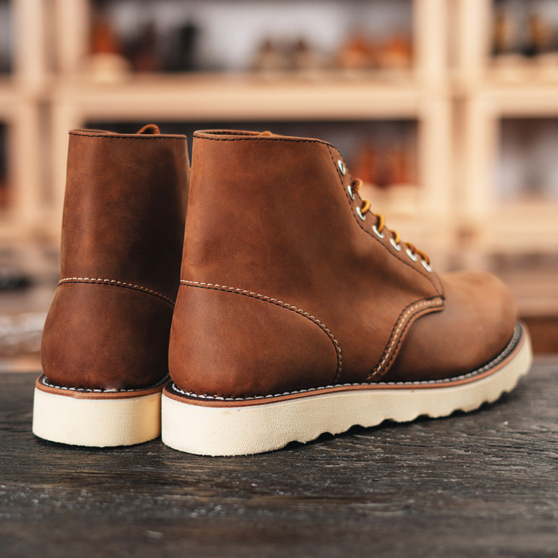 Women's & Men's Good Year Craft Taiwan Worker Genuine Boots