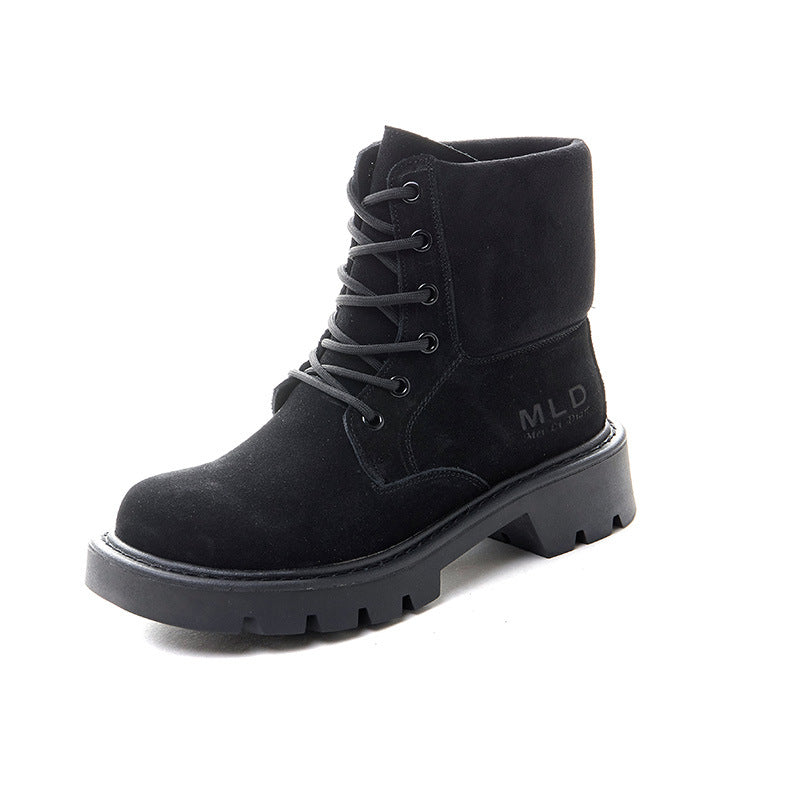 Women's & Men's Wang Vintage Martin Couple Big Chunky Snow Boots