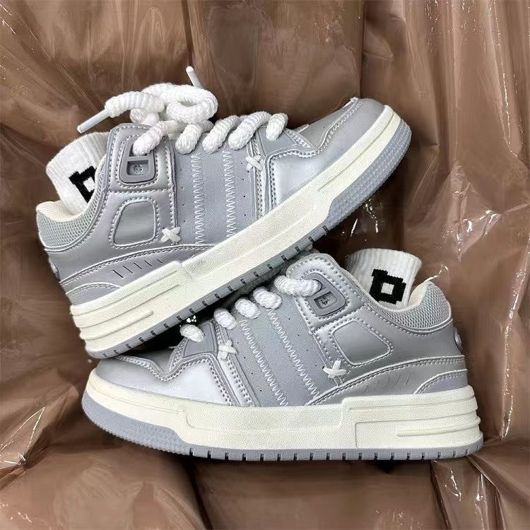 Women's Korean Style Niche Design Joker Board Fashion Street Sneakers