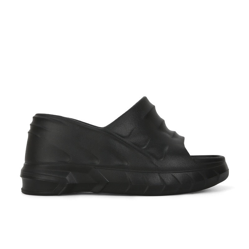 Women's Fried Style Height Increasing Leisure Wedge Platform Slippers