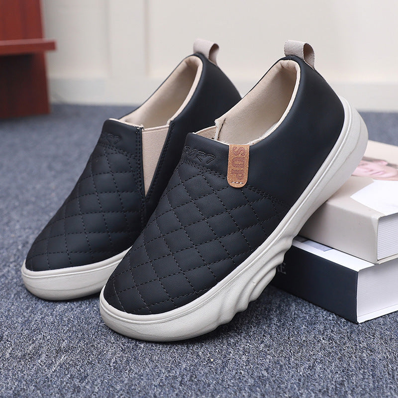 Women's Platform Mother Slip-on Soft Bottom Bread Casual Shoes