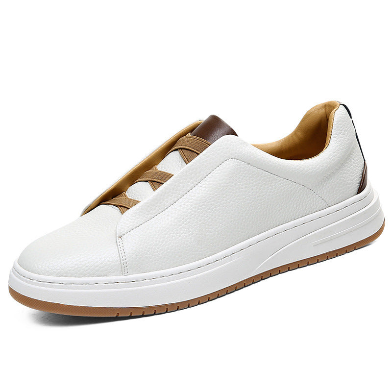 Men's Skate Genuine Platform White Autumn Tide Casual Shoes