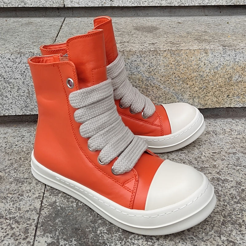 Women's & Men's Shoelaces Sports Leisure Calf Couple Plus Sneakers