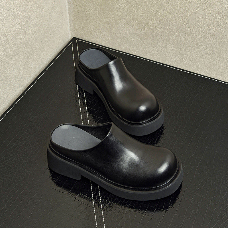 Men's Genuine Thick Bottom Toe Cap Advanced Sandals