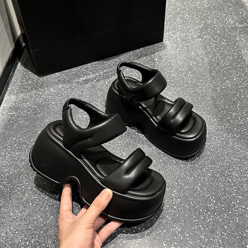 Women's Summer Wear Exquisite Fairy Style Wedge Beach Sneakers
