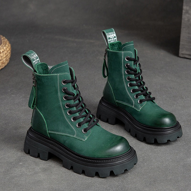 Design Sense Niche Cotton Thick Bottom Warm Women's Shoes