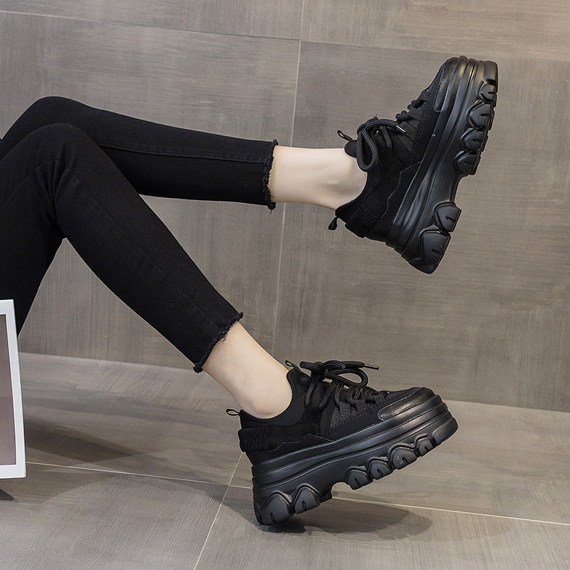 Women's Live Broadcast Muffin Platform Dad Fashion Sneakers