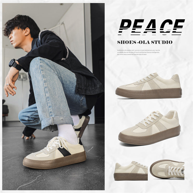 Men's Autumn German Training Thin Fashion Trendy Canvas Shoes