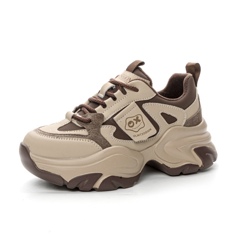 Women's Popular Thick-soled Dad Autumn Fashion Fashionable Sneakers