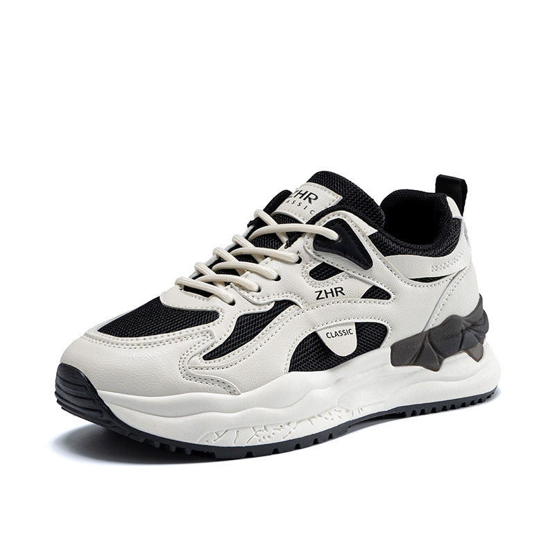 Women's Muffin Bottom Low Top Color Contrast Casual Shoes