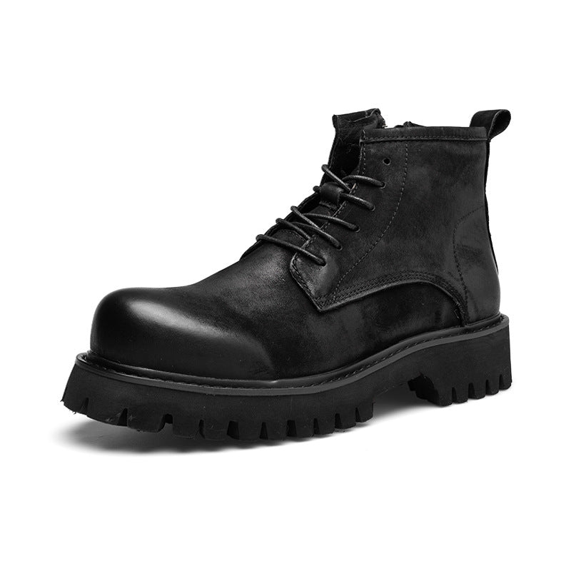 Men's Martin Veet Warm Thick Sole Increased Worker Boots