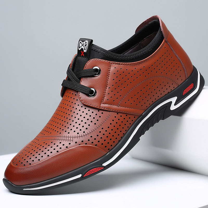 Men's Breathable Soft Bottom Lace Up Hight Casual Shoes