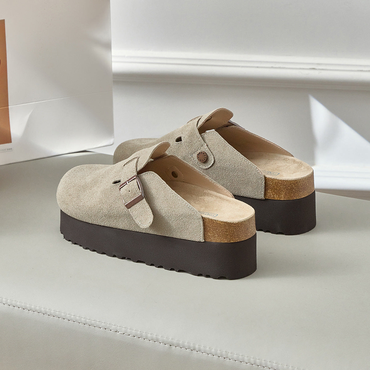 Women's Thick-soled Height Increasing Insole Outer Wear Slippers