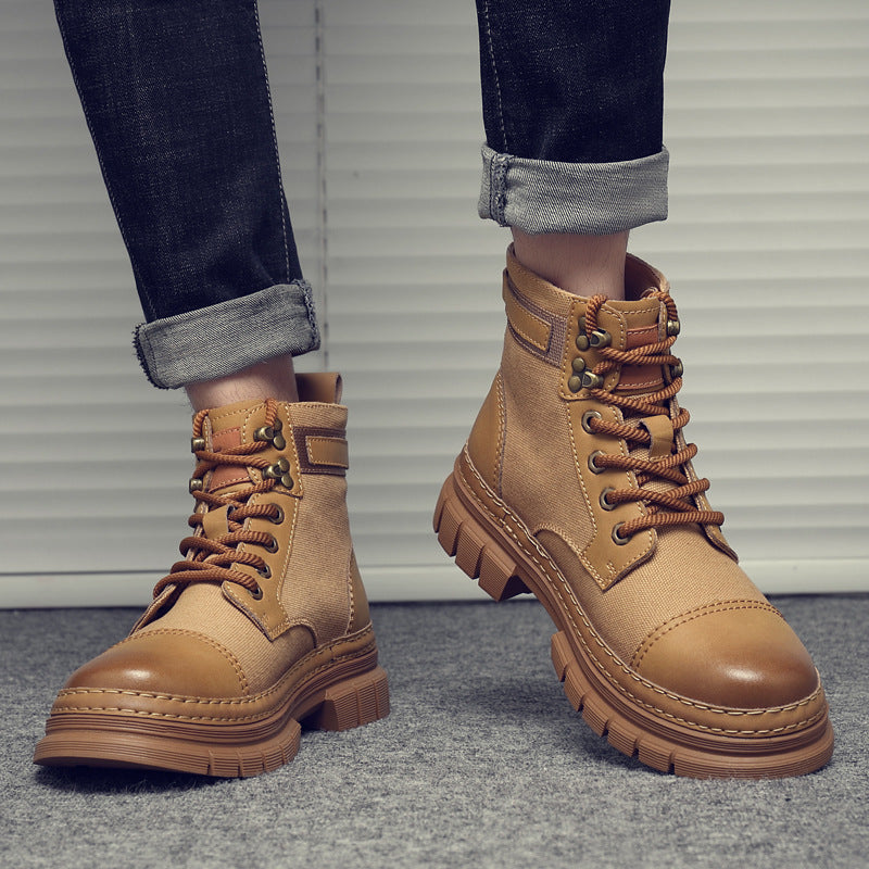 Men's Martin British Style Retro Clothes Combat Boots