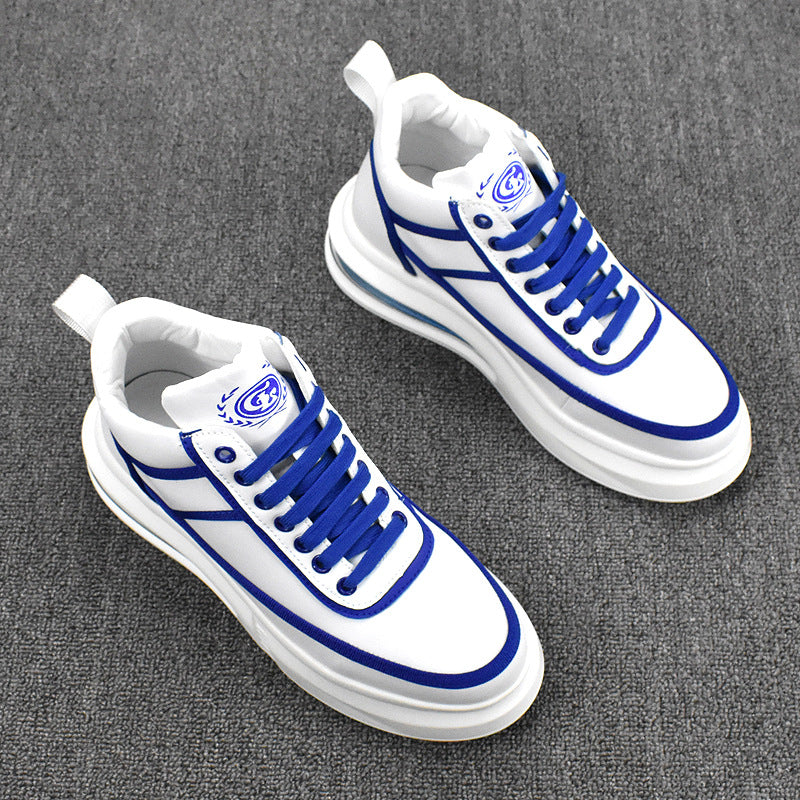 Men's Bottom Breathable Korean Trendy Board Low Top Casual Shoes