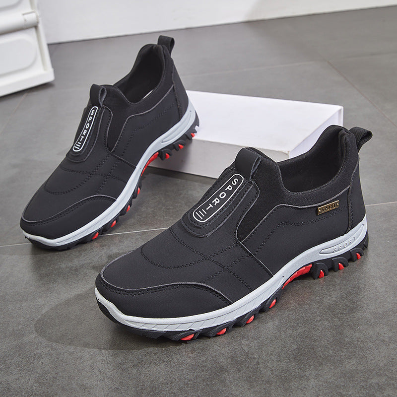 Men's Plus Size Slip-on Walking Soft Sole Casual Shoes
