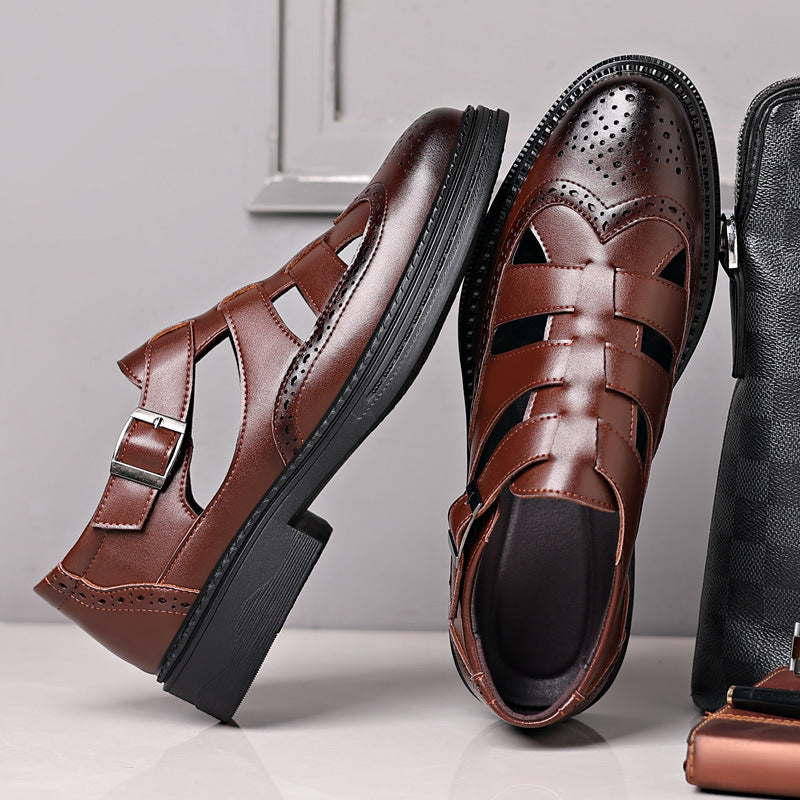 Men's Summer Hollow Soft Bottom Hole Casual Shoes