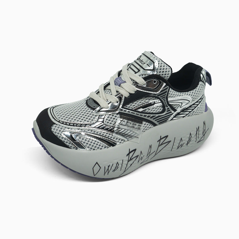 Women's & Men's Hokey Pokey Mesh Retro Running Couple Sneakers