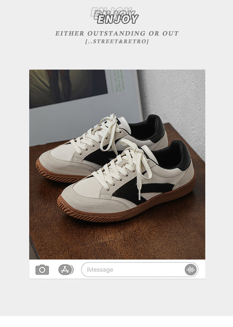 Men's Large Size Spring Cloth Surface Breathable Sneakers