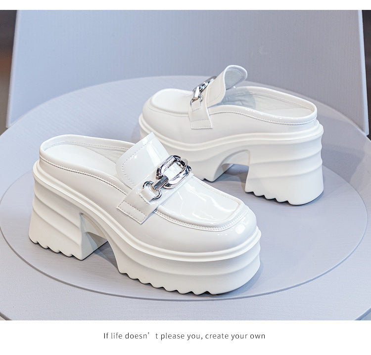 Women's Wear Spring High-grade Thick Bottom Height Slippers