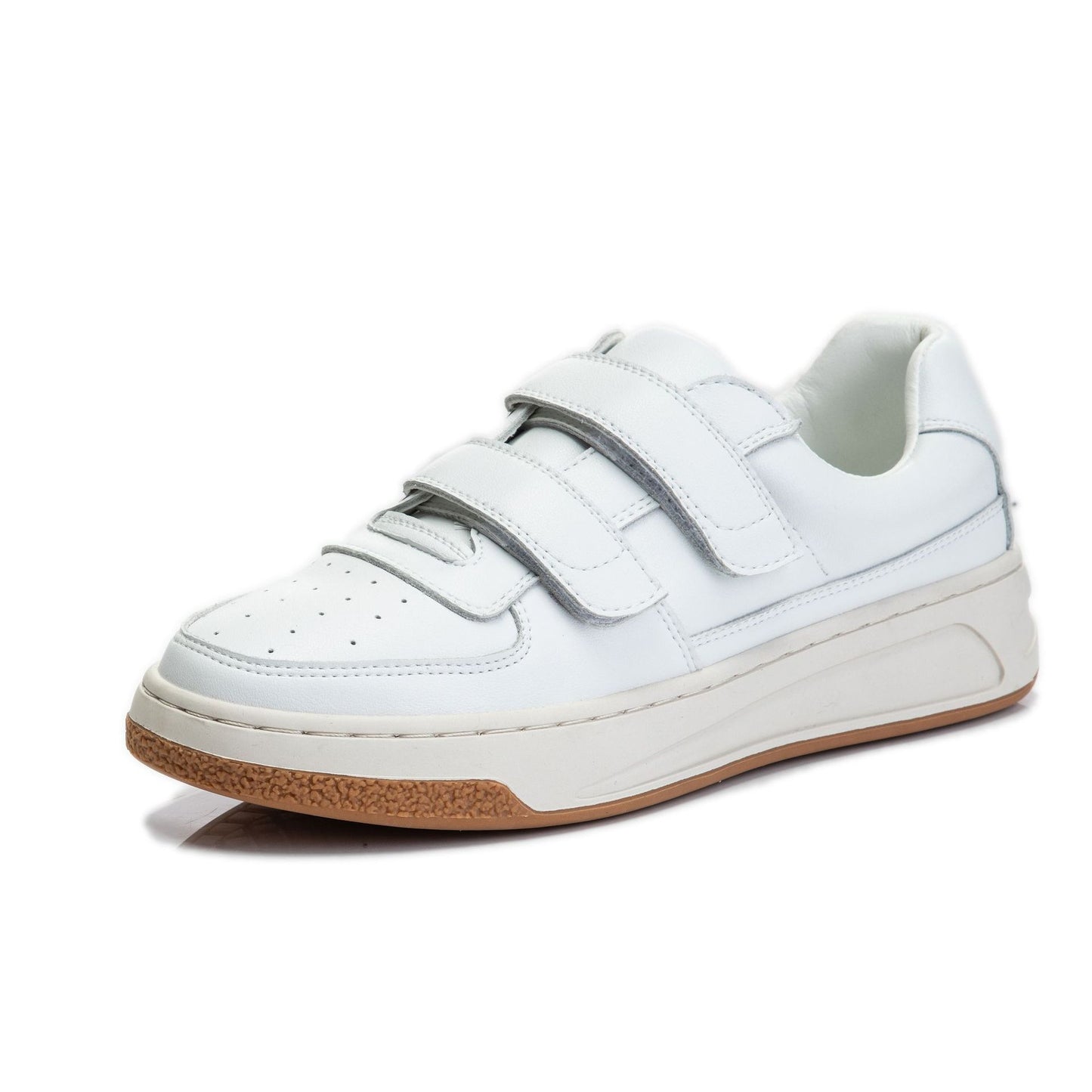 Women's Velcro White For Spring Korean Style Versatile Casual Shoes