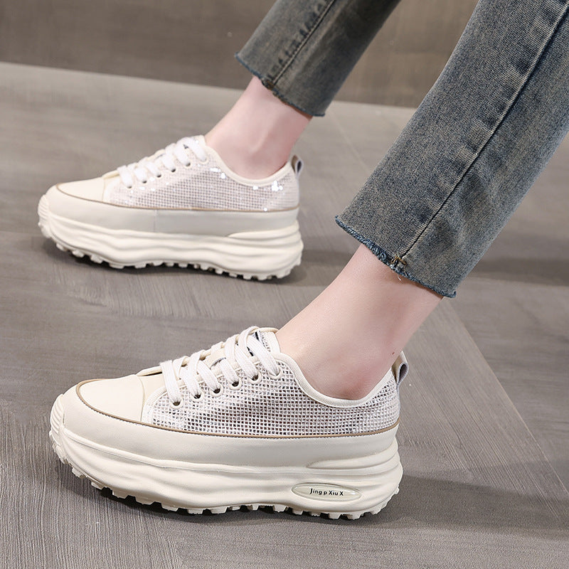 Women's Spring Platform Cortez Comfortable Feet Show Small Sports Dissoed Women's Casual Shoes