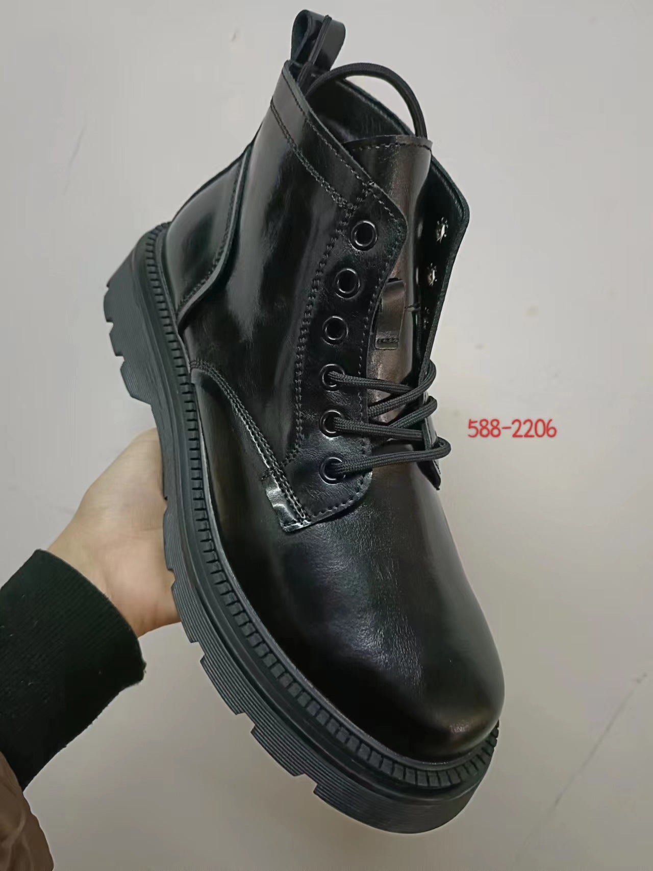 Men's Martin Thick Sole Increased Knight Boots