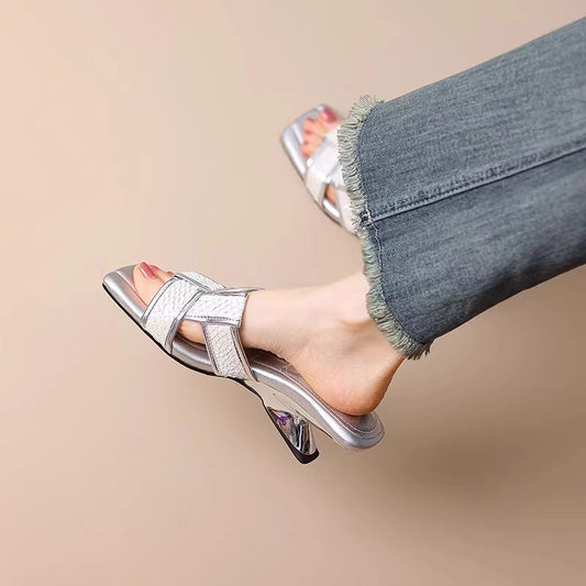 Women's Wedge Half Summer Super Popular High-grade Heels