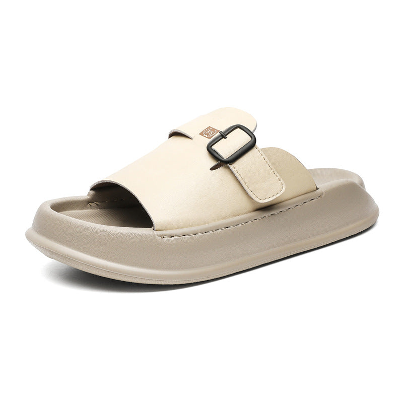 Cool Fashion Korean Style Button Beach Sandals