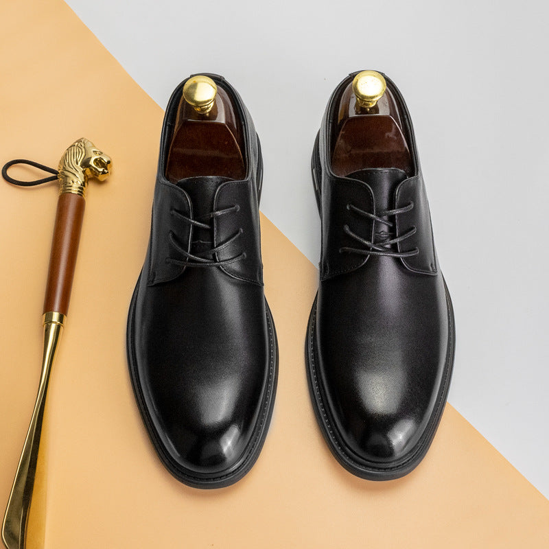 Men's Fashion Genuine England Style Business Formal Leather Shoes
