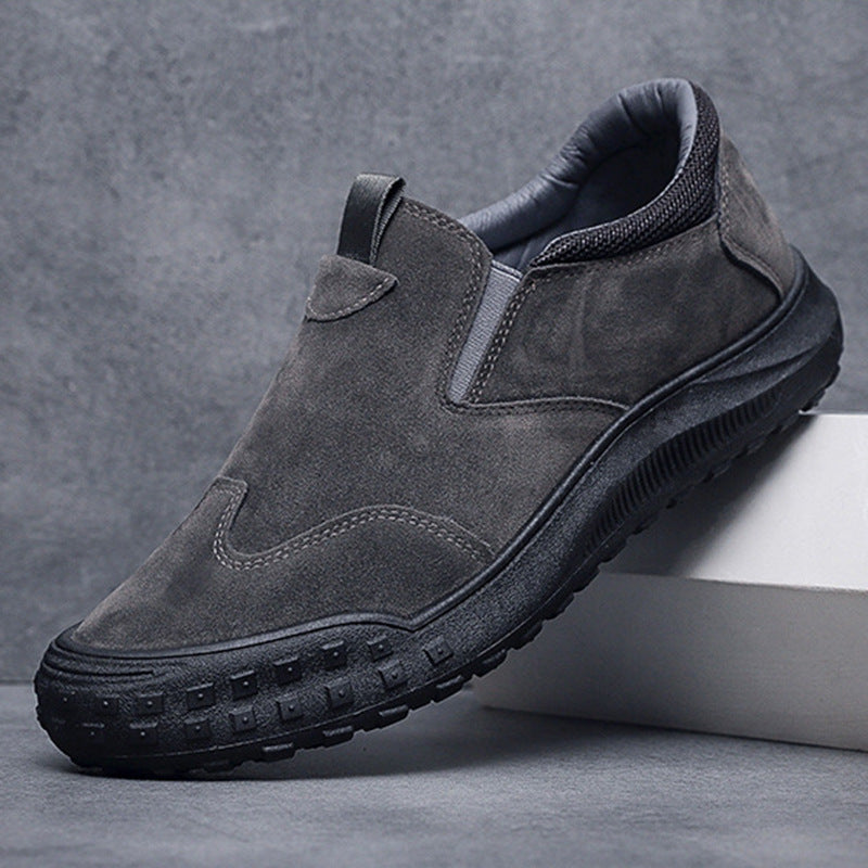 Men's Indoor Outdoor Labor Protection Slip-on Lazy Casual Shoes