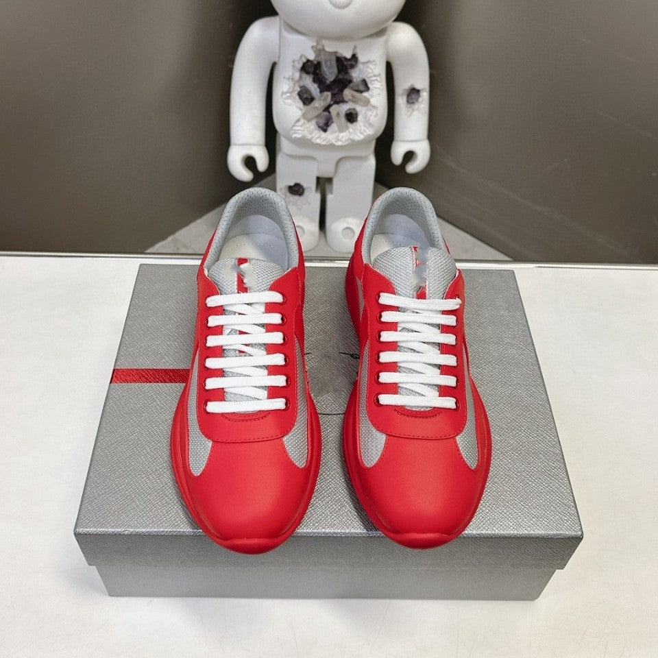 Men's P's Color Sole Genuine Fashion Flat Sneakers