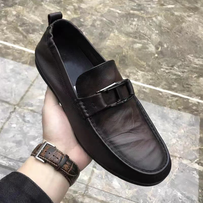 Men's Genuine Doug Slip-on Soft Bottom Surface Slippers