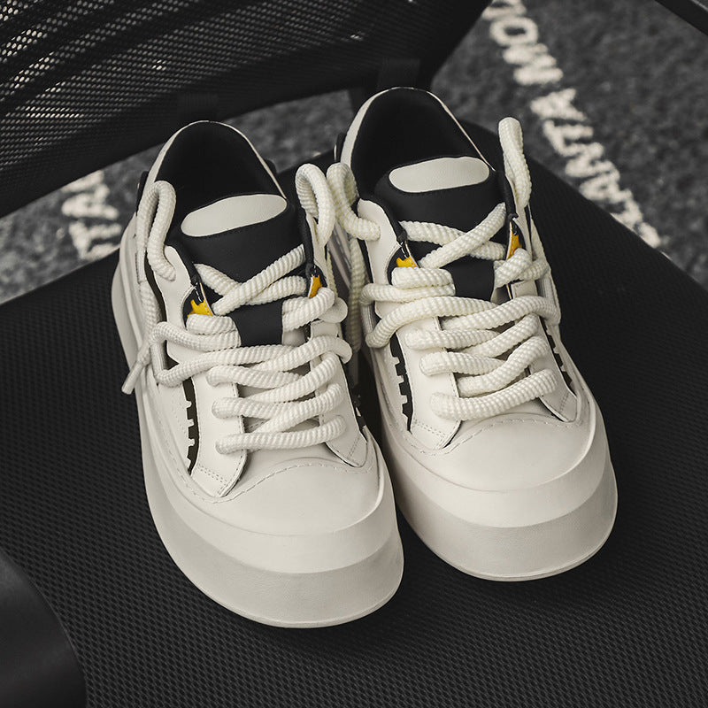 Men's Cute White Summer Niche Breathable Lovers Sneakers