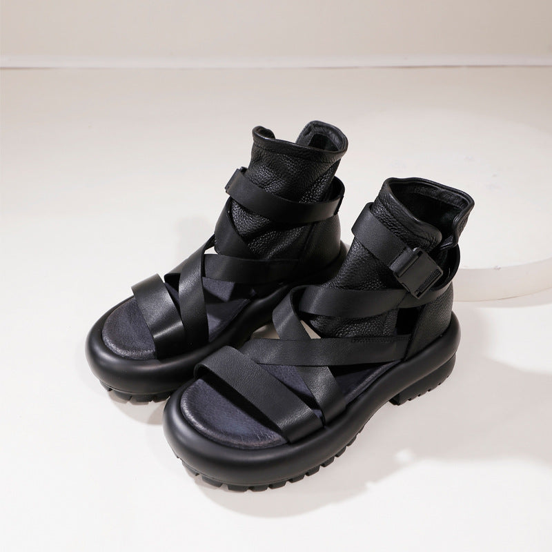 Women's Clearance Special Offer Handmade Thick-soled Back Sandals