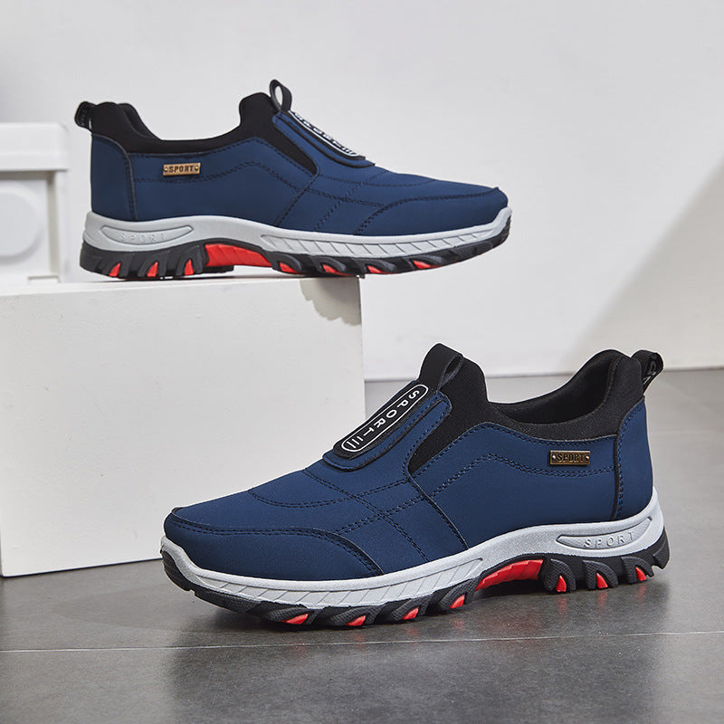 Men's Plus Size Slip-on Walking Soft Sole Casual Shoes