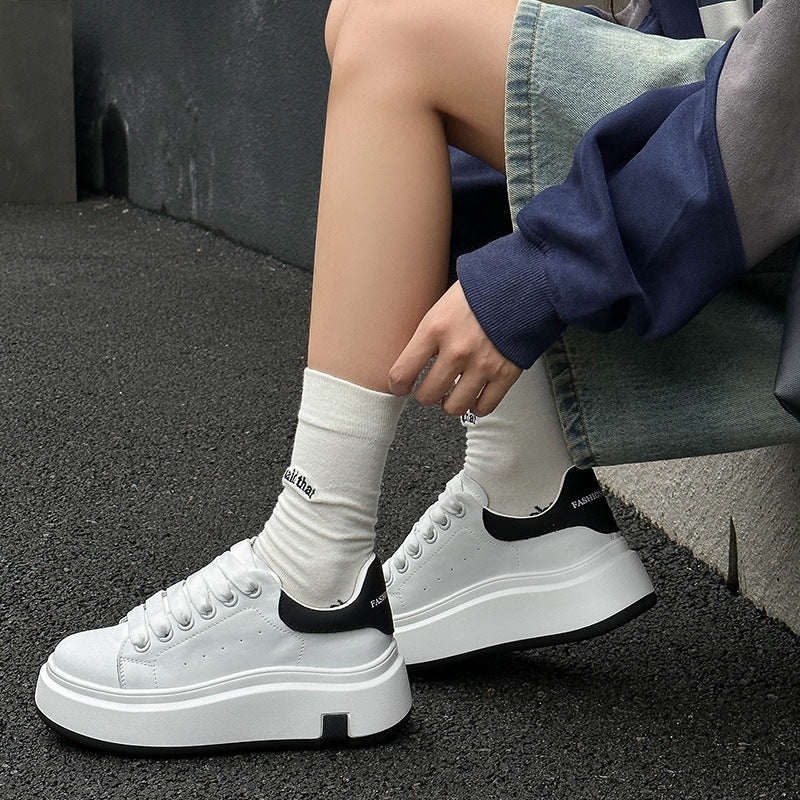 Women's Small Raise The Bottom Mcqueen White Casual Shoes