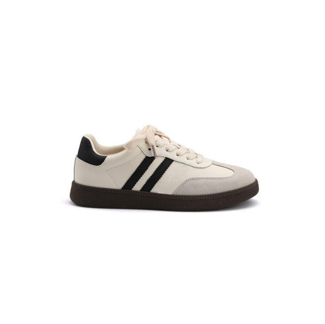 Retro Easy Matching Color Flat German Women's Sports Shoes