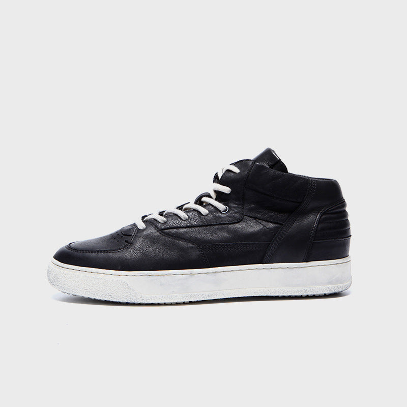 Men's Genuine Handmade First Layer Cowhide Sports Men's Shoes