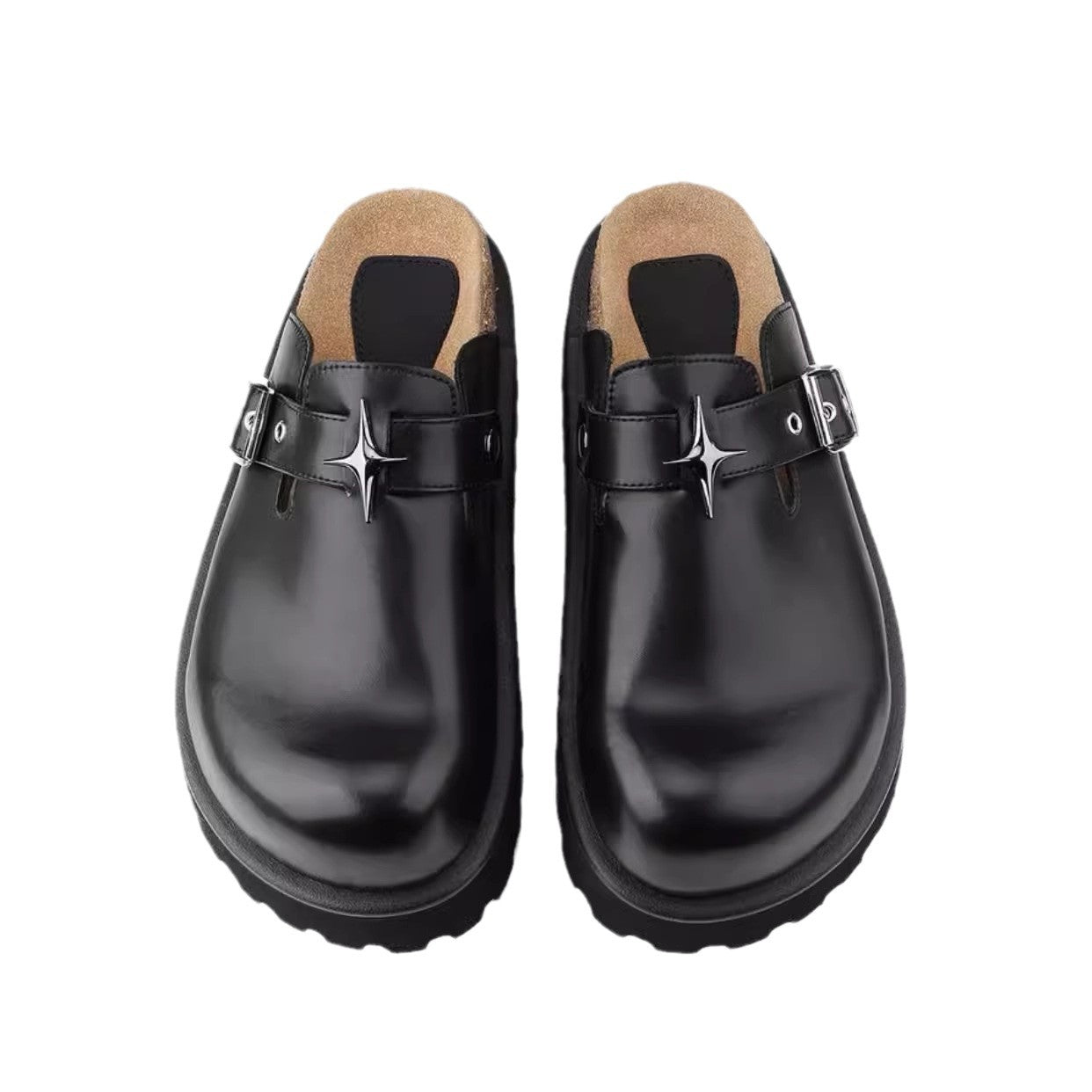 Outer Wear Thick Bottom Increased Genuine Slippers