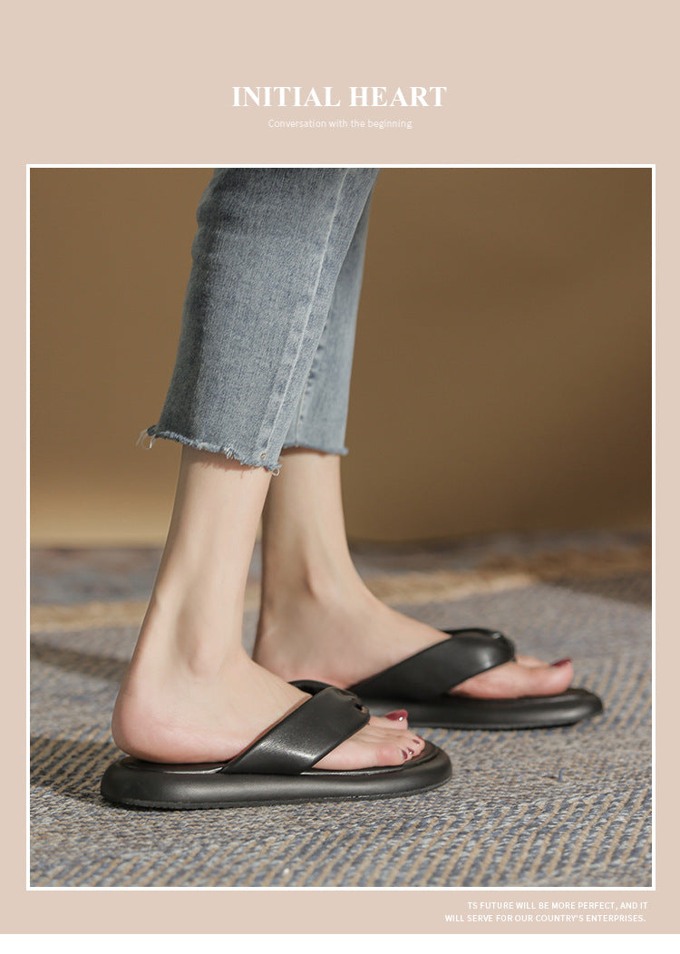 Women's Design Sense Niche Platform Retro Roman Sandals