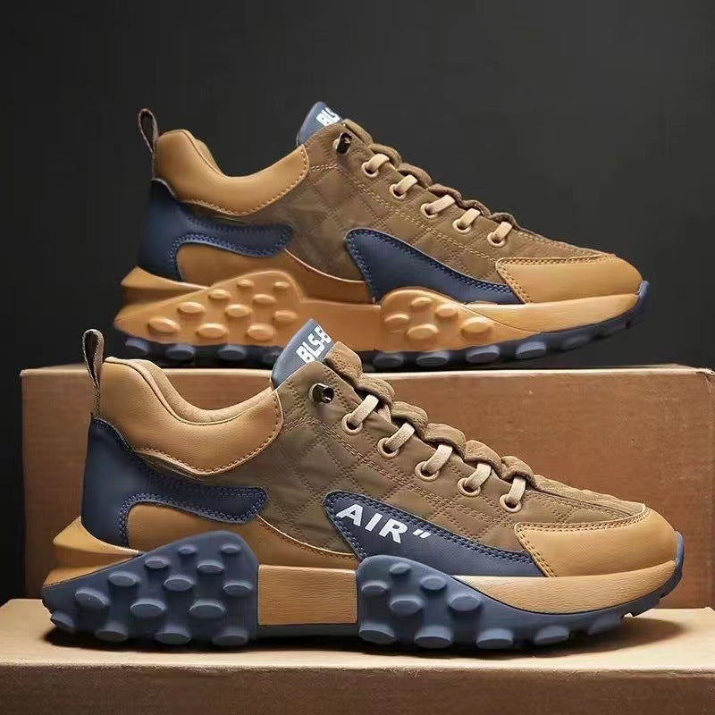 Men's Fashion Breathable Pumps Running Lace Up Casual Shoes