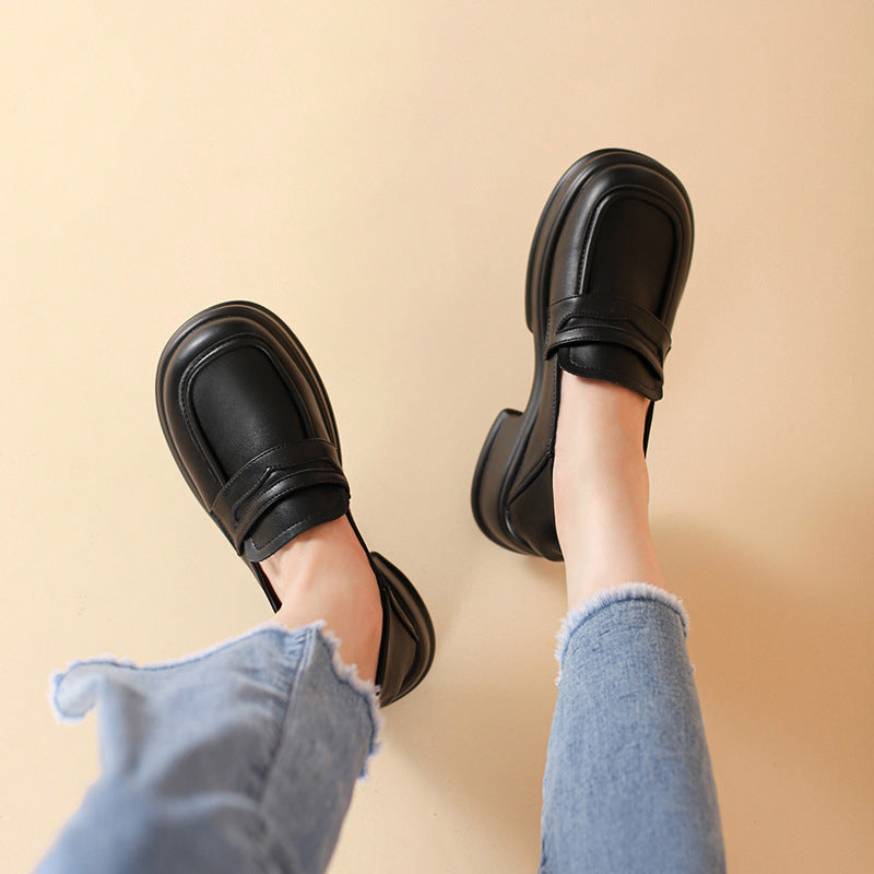 Women's Height Increasing Insole Small Size Big Loafers