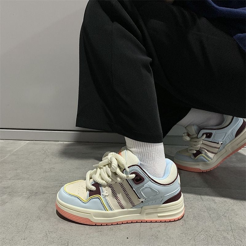 Women's Korean Style Niche Design Joker Board Fashion Street Sneakers