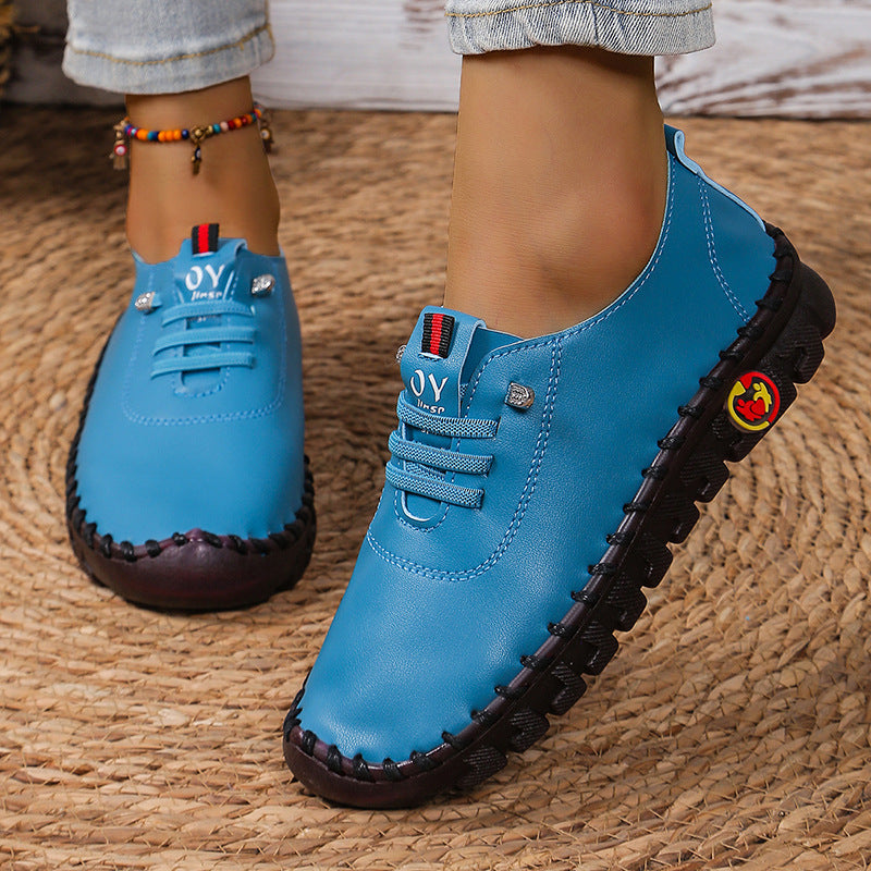 Women's Autumn Pumps Beef Tendon Soft Bottom Handmade Casual Shoes