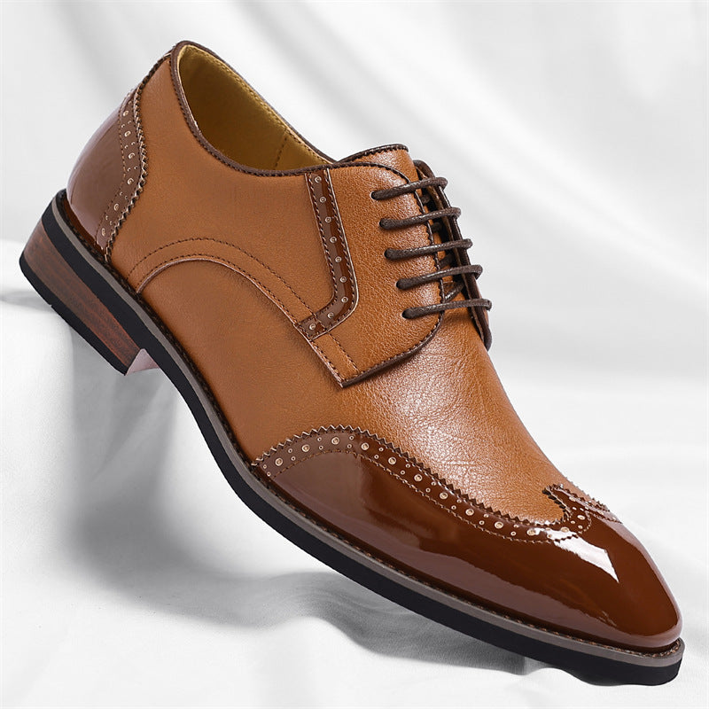 Men's Comfortable Large Size Trendy Pointed Men's Shoes