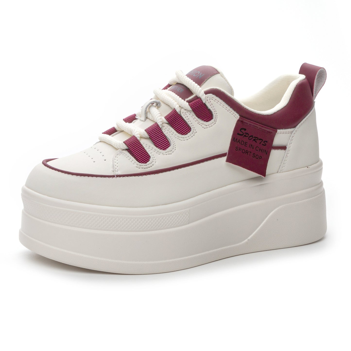 Women's Spring Inner Height Increasing Board Platform Casual Shoes