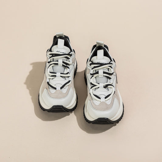 Women's Clunky Trendy Spring Sports Wild Running Sneakers