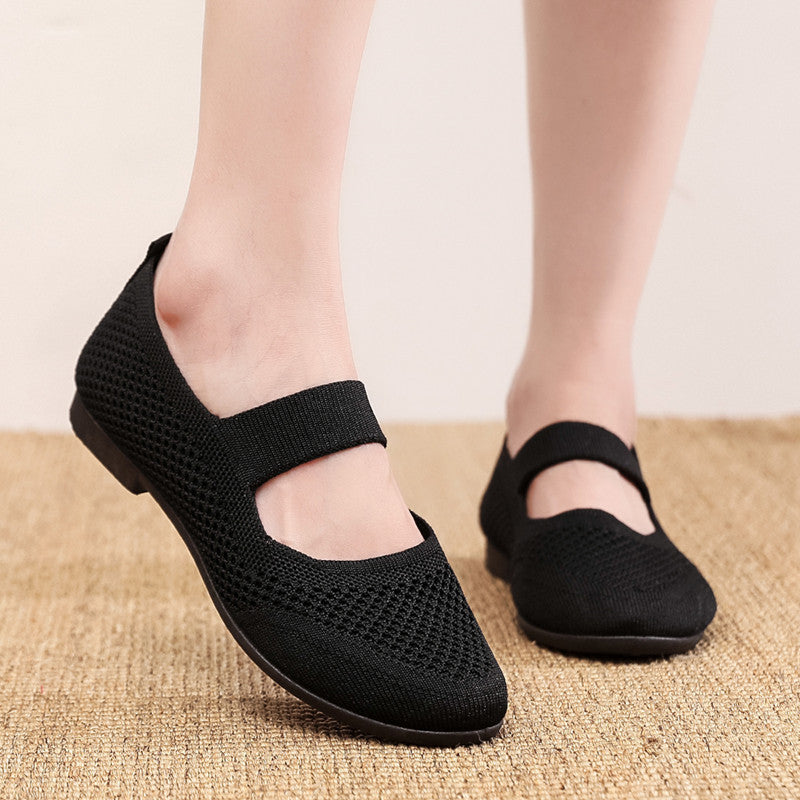 Women's Old Cloth Autumn Mom Soft Bottom Casual Shoes